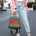 Rucsac dama convertibil in geanta Chloe, Multicolor